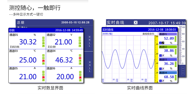 无纸记录仪特点